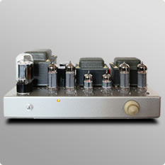 真空管式ステレオアンプ